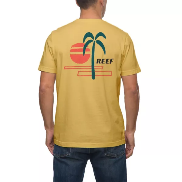 Мужская футболка Fletcher с принтом Reef, цвет mustard
Мужская футболка Fletcher с принтом Reef, цвет mustard