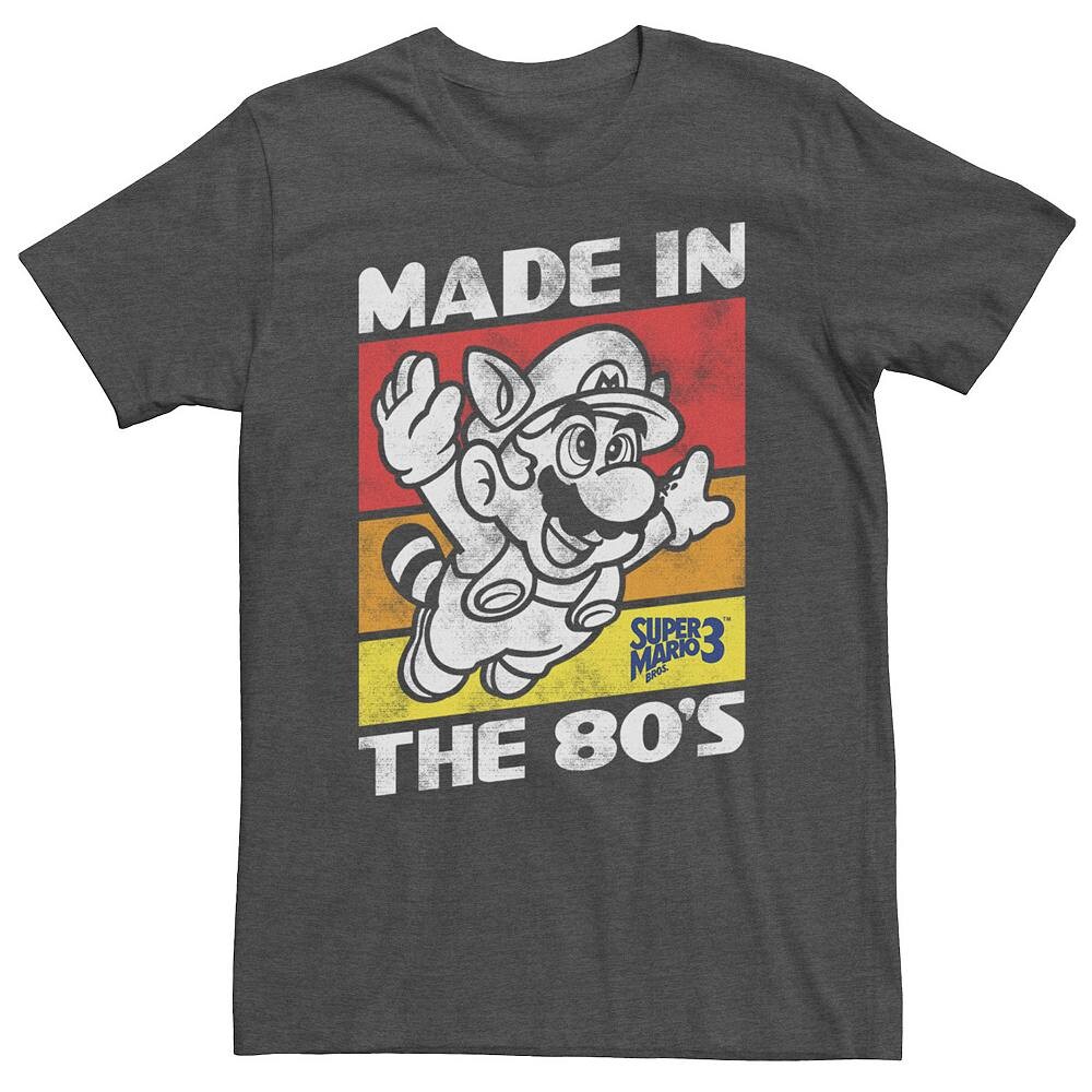 Большая и высокая футболка Nintendo Super Mario 3, сделанная в 80-х годах Licensed Character, цвет Charcoal Heather
Большая и высокая футболка Nintendo Super Mario 3, сделанная в 80-х годах Licensed Character, цвет Charcoal Heather