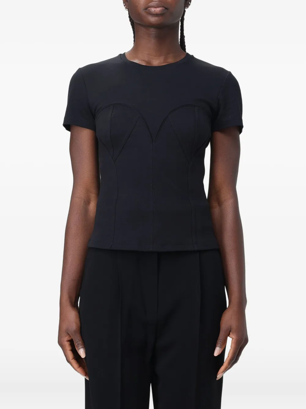 Футболка Bustino Blumarine, черный
Футболка Bustino Blumarine, черный