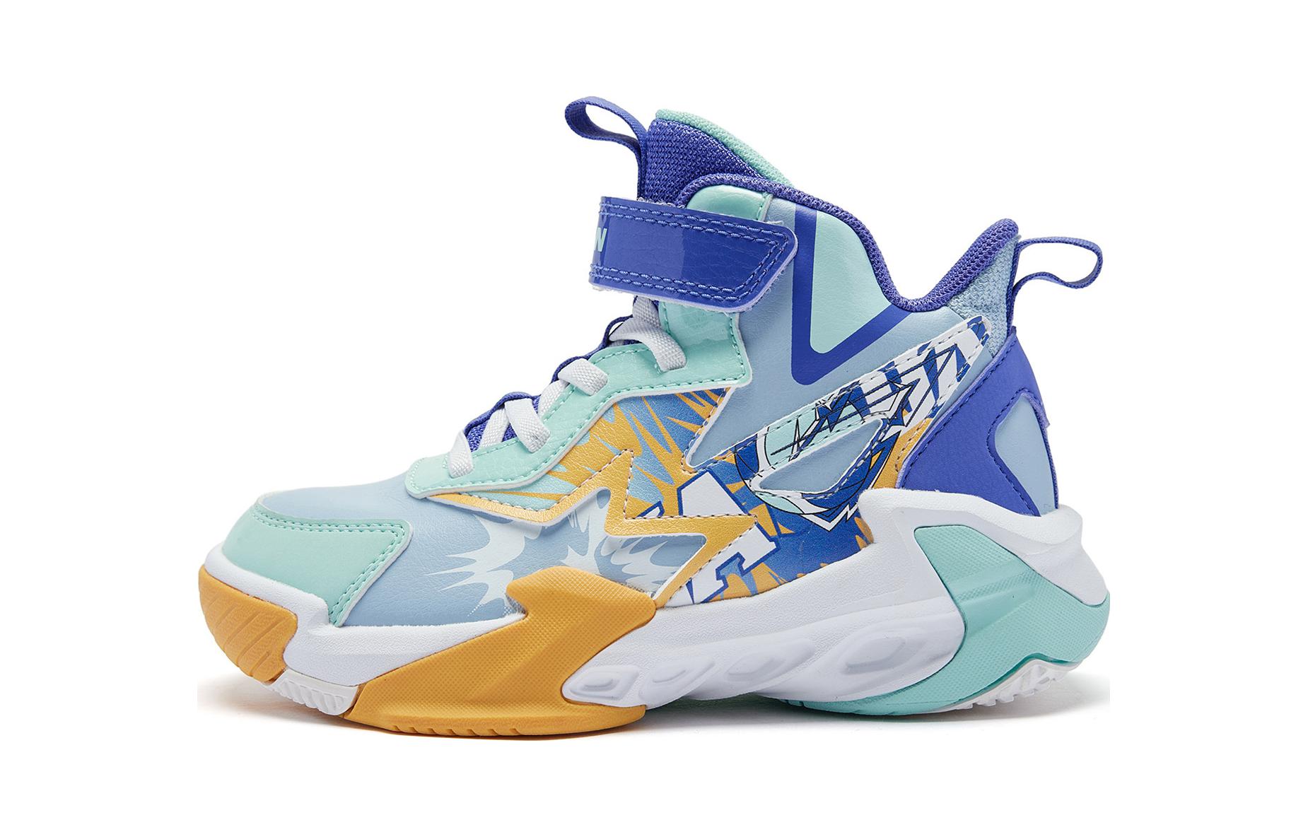 QIAODAN Детские баскетбольные кроссовки с противоскользящей амортизацией, среднего размера, синие, фиолетовые, для детей 3–7 лет
QIAODAN Детские баскетбольные кроссовки с противоскользящей амортизацией, среднего размера, синие, фиолетовые, для детей 3–7 лет