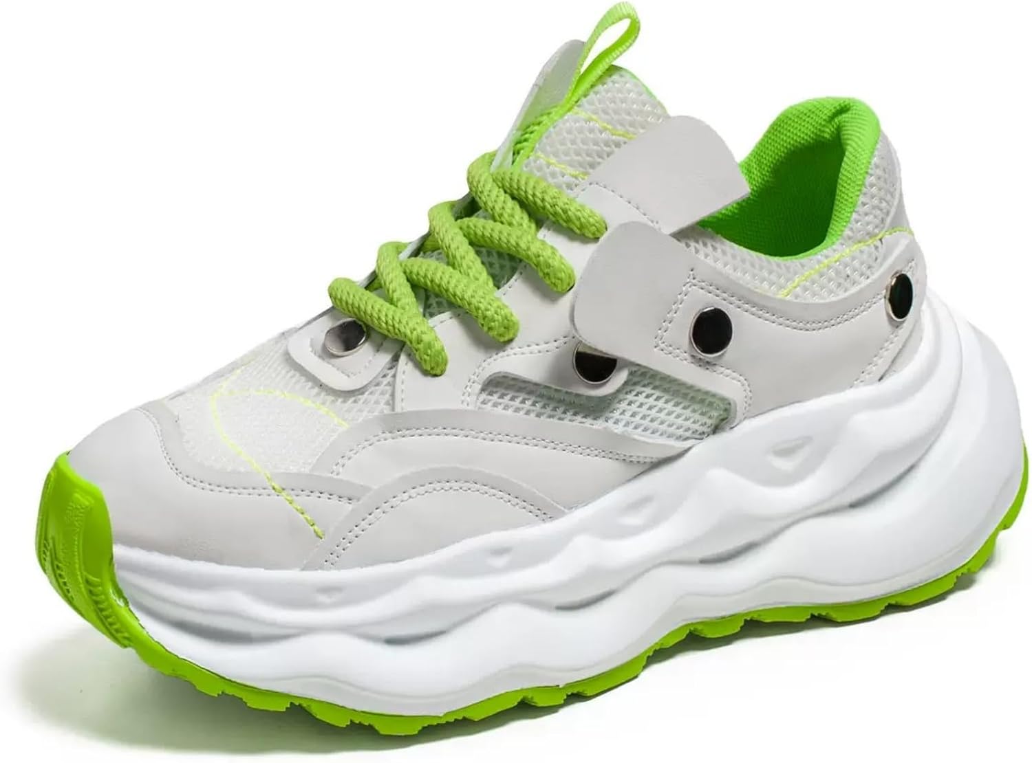 Мужские кроссовки для ходьбы с массивной подошвой, нескользящие, для тренировок и спортзала, повседневная обувь для мужчин, легкие, с амортизацией, обувь для ходьбы для мужчин и женщин Generic, белый
Мужские кроссовки для ходьбы с массивной подошвой, нескользящие, для тренировок и спортзала, повседневная обувь для мужчин, легкие, с амортизацией, обувь для ходьбы для мужчин и женщин Generic, белый