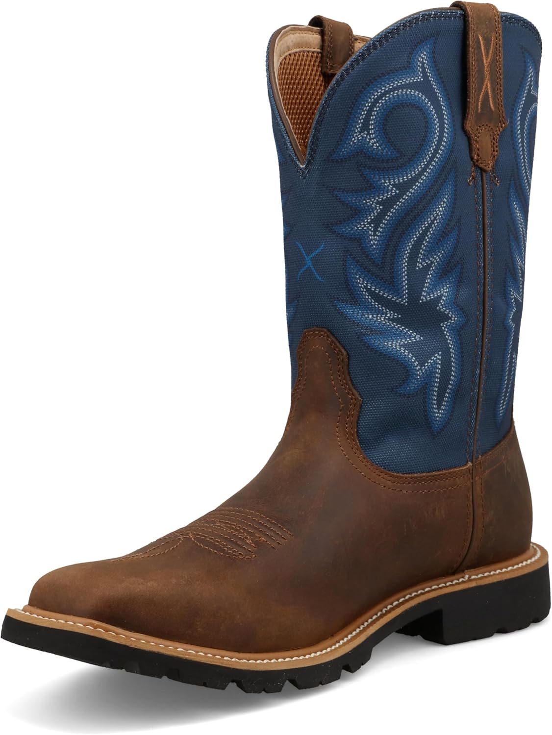 Ботинки Twisted X Men's 11 Tech X, широкий квадратный носок с Tech X, синий/коричневый
Ботинки Twisted X Men's 11 Tech X, широкий квадратный носок с Tech X, синий/коричневый