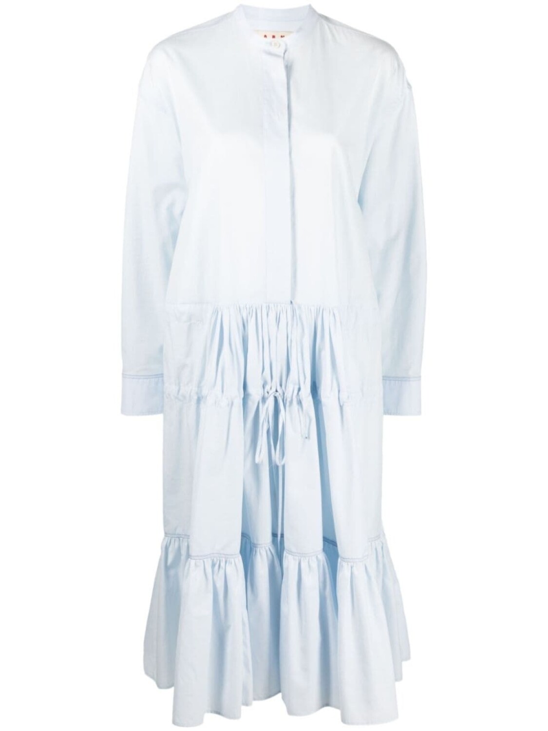 Marni ярусное платье со сборками, синий
Marni ярусное платье со сборками, синий