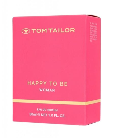 Парфюмированная вода, 30 мл Tom Tailor, Happy To Be Woman
Парфюмированная вода, 30 мл Tom Tailor, Happy To Be Woman