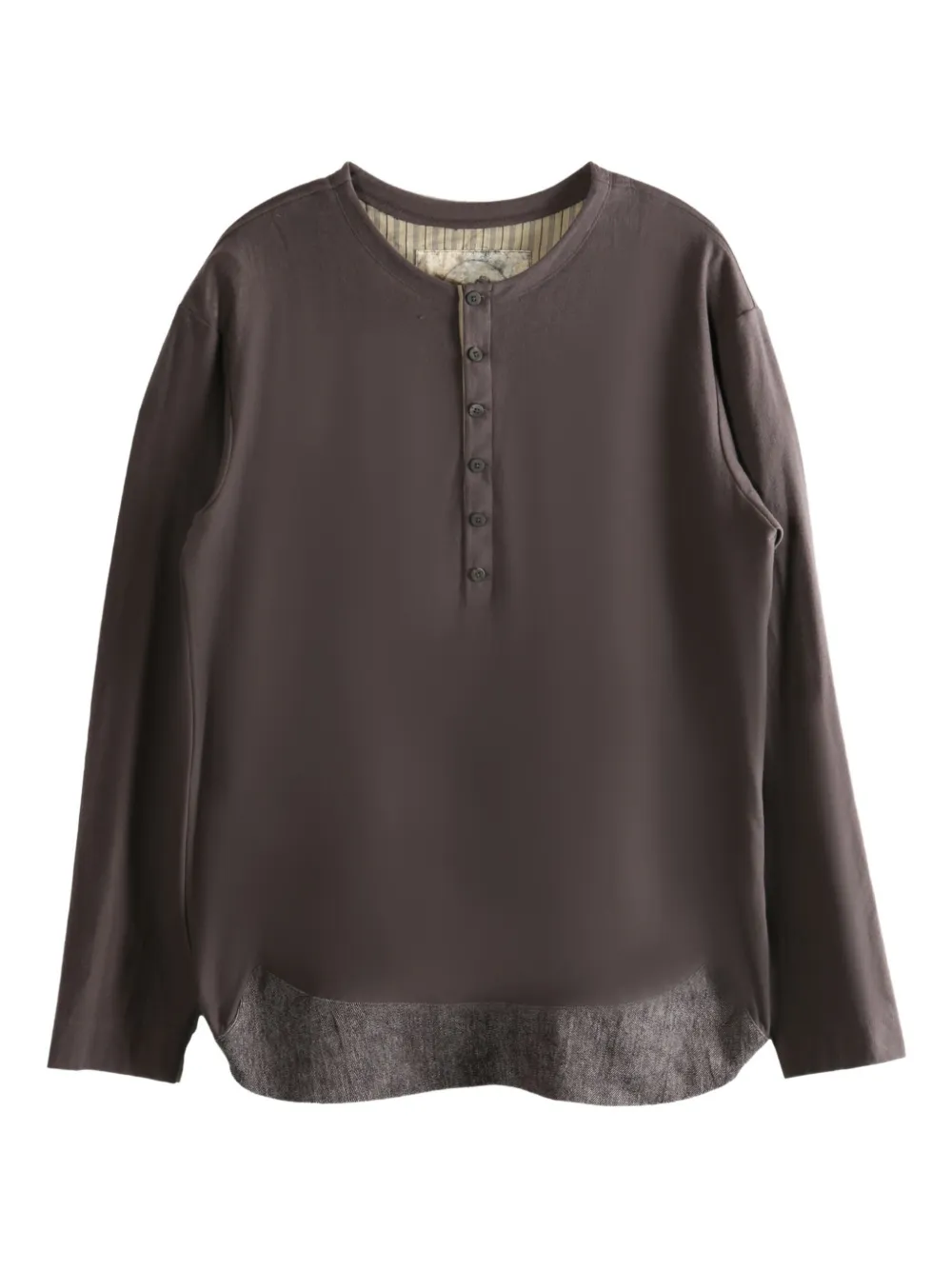 Футболка из хлопка Ziggy Chen, коричневый
Футболка из хлопка Ziggy Chen, коричневый