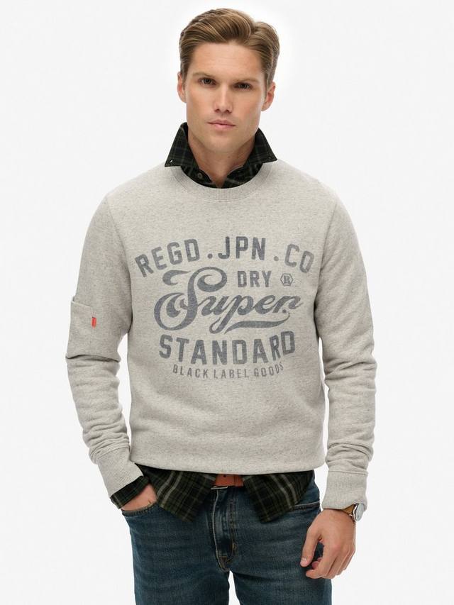 Промышленный расслабленный свитшот Superdry, Grey Fleck Marl
Промышленный расслабленный свитшот Superdry, Grey Fleck Marl