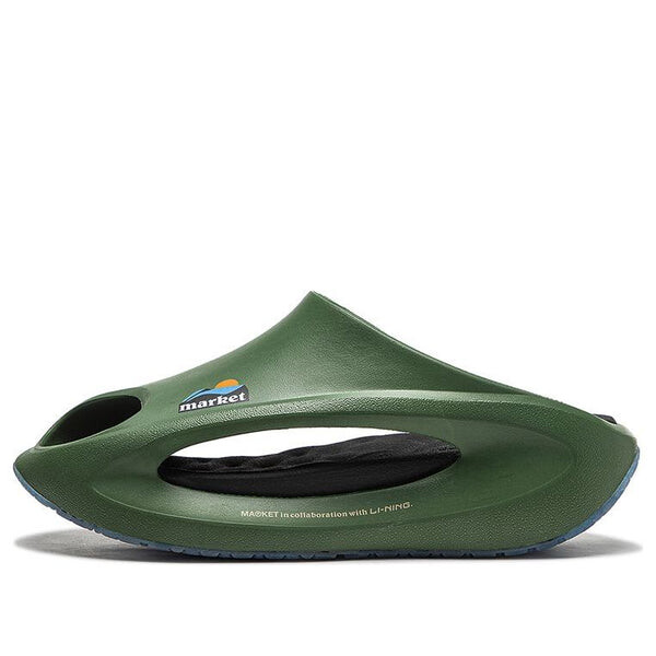 Тапочки x рынок юньой слэй Li-Ning, зеленый
Тапочки x рынок юньой слэй Li-Ning, зеленый