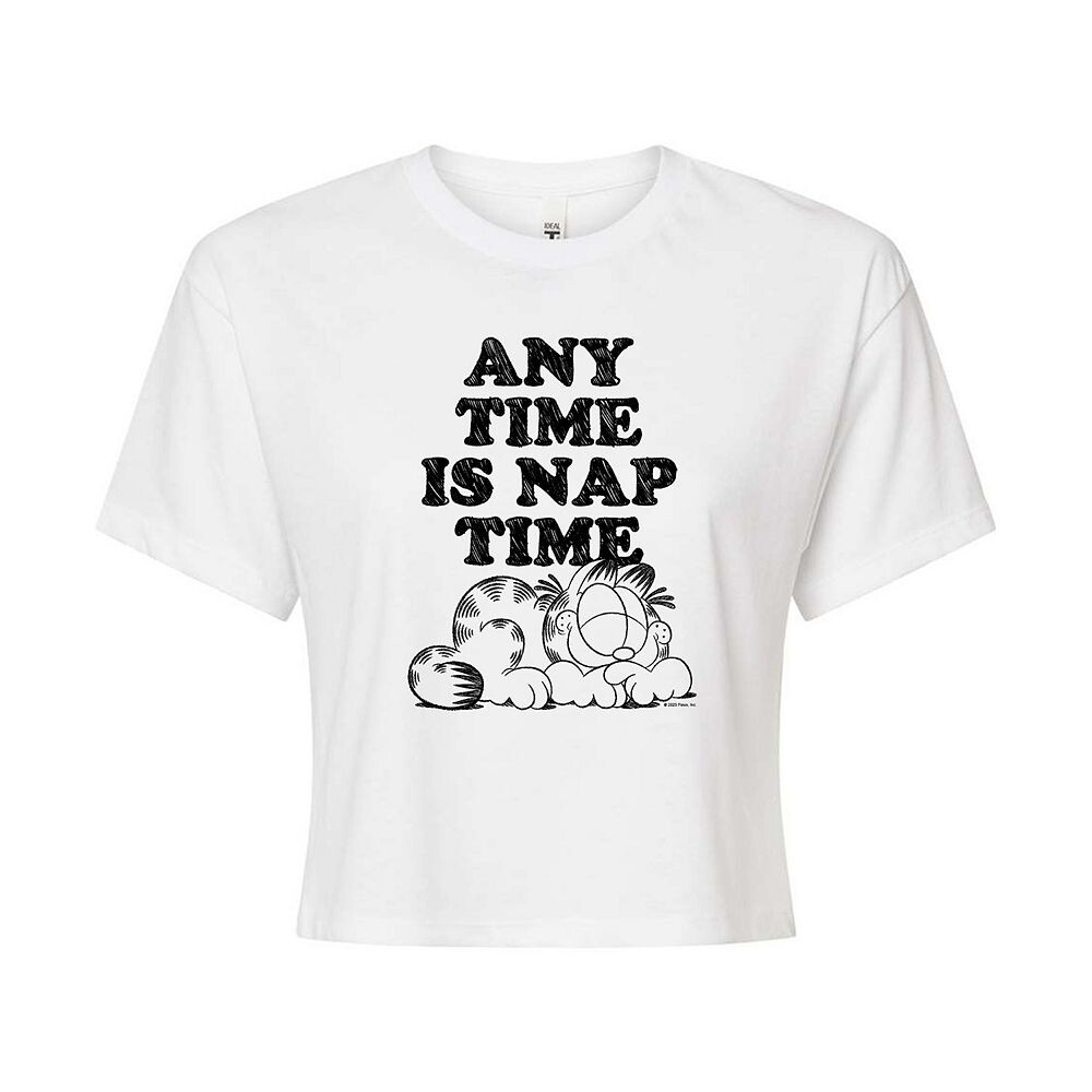 Укороченная футболка Gafield Any Time Is Nap Time для юниоров Licensed Character, белый
Укороченная футболка Gafield Any Time Is Nap Time для юниоров Licensed Character, белый