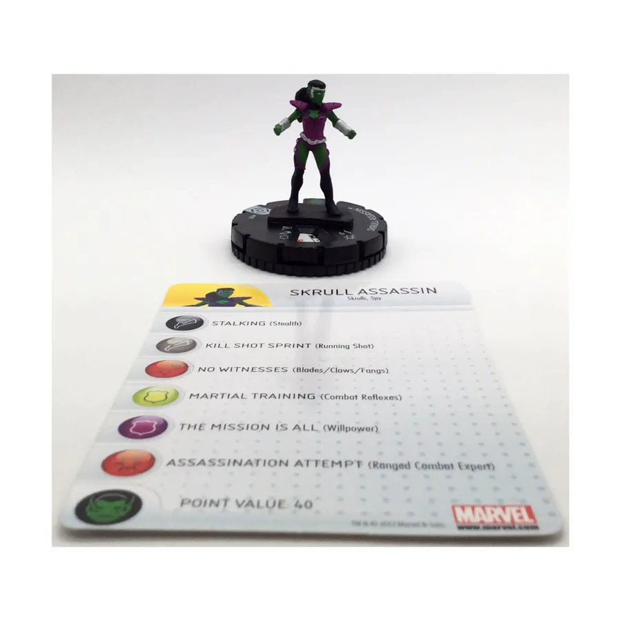 Скрулл-убийца № 202, Marvel HeroClix - Galactic Guardians - Singles
Скрулл-убийца № 202, Marvel HeroClix - Galactic Guardians - Singles