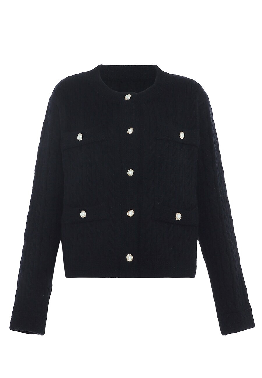 Кардиган caspio Knit Cardigan, черный
Кардиган caspio Knit Cardigan, черный