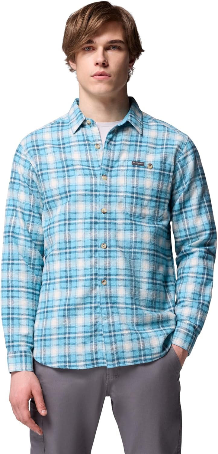 Рубашка Columbia Mens Pitchstone Heavyweight Flannel II, Vintage Blue Railway Tartan
Рубашка Columbia Mens Pitchstone Heavyweight Flannel II, Vintage Blue Railway Tartan