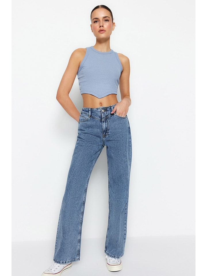 Джинсы trendyol, синий
Джинсы trendyol, синий