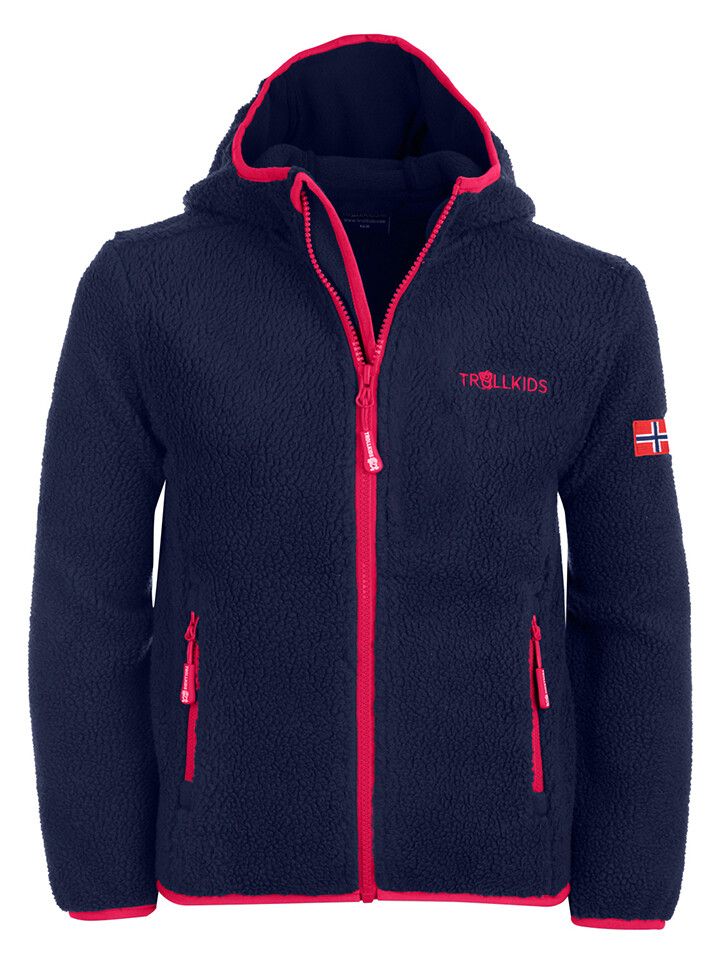 Флисовая куртка Trollkids Mandal, темно синий 
Флисовая куртка Trollkids Mandal, темно синий