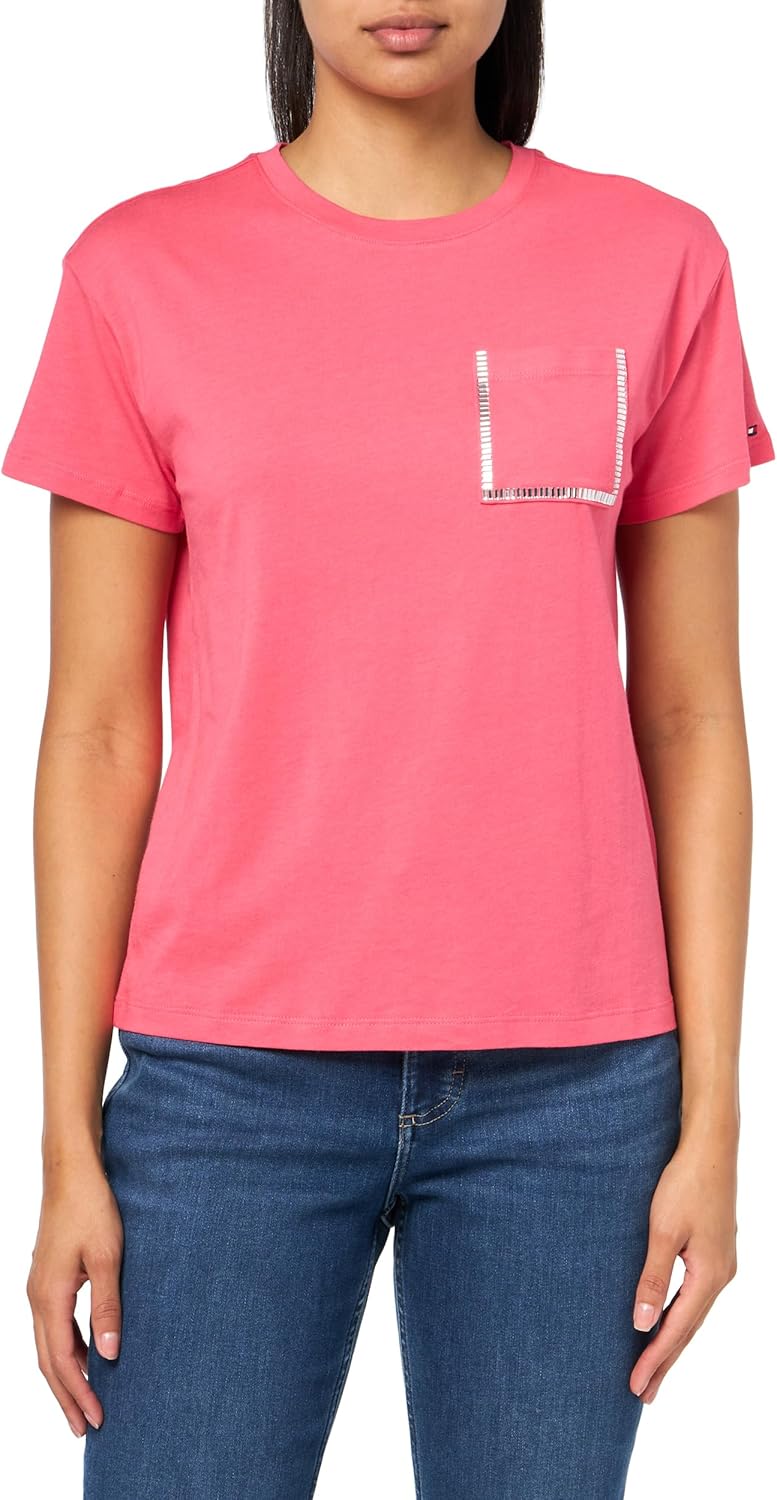 Женская футболка Tommy Hilfiger Hotfix, Rosette
Женская футболка Tommy Hilfiger Hotfix, Rosette