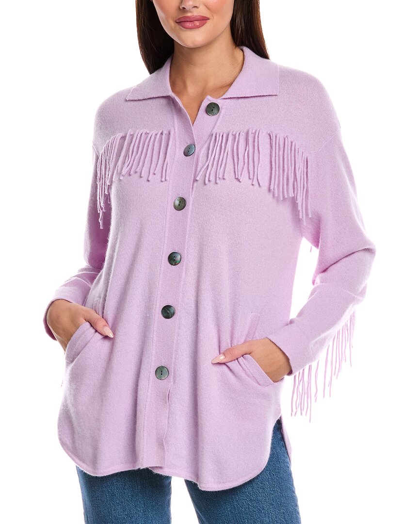 Бродди Кашемир с бахромой Имоджен Кашемировая куртка Brodie Cashmere, фиолетовый
Бродди Кашемир с бахромой Имоджен Кашемировая куртка Brodie Cashmere, фиолетовый