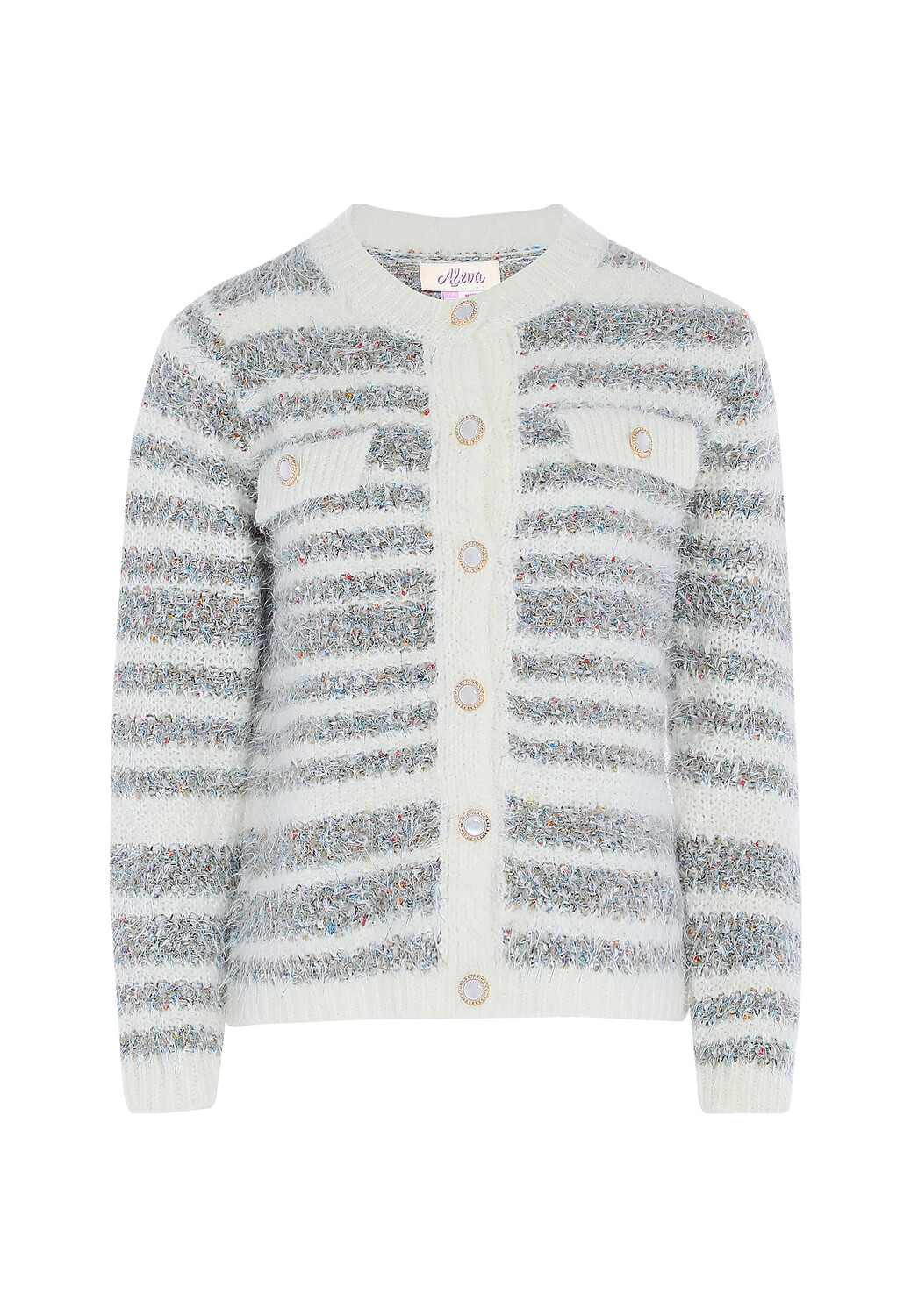 Толстовка aleva Strick Cardigan, цвет WOLLWEISS MEHRFARBIG
Толстовка aleva Strick Cardigan, цвет WOLLWEISS MEHRFARBIG