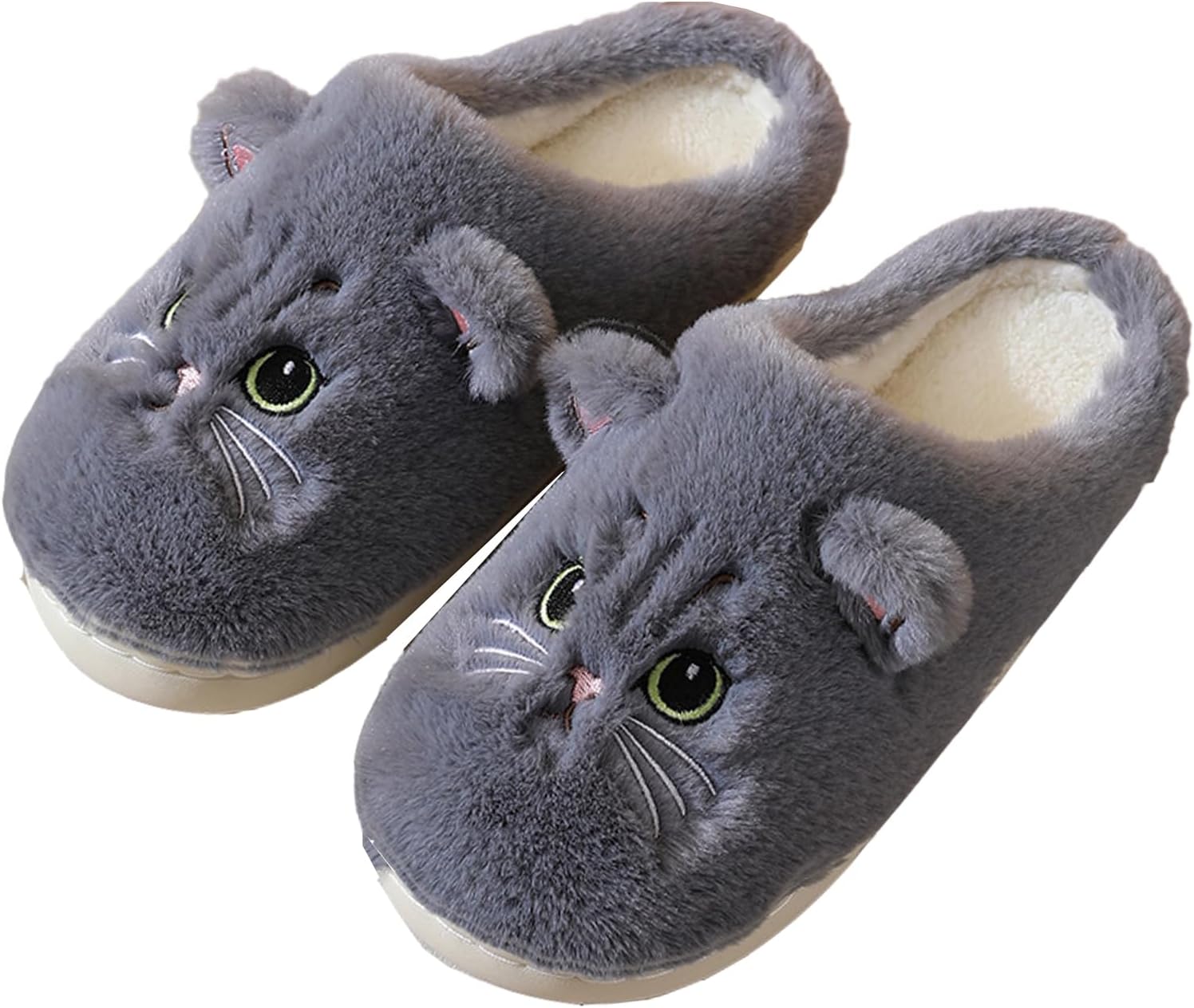 Милые домашние тапочки для женщин и мужчин с изображением животных, удобные мягкие тапочки с эффектом памяти, плюшевые домашние обувь для спальни и гостиной Oukisam, серый
Милые домашние тапочки для женщин и мужчин с изображением животных, удобные мягкие тапочки с эффектом памяти, плюшевые домашние обувь для спальни и гостиной Oukisam, серый