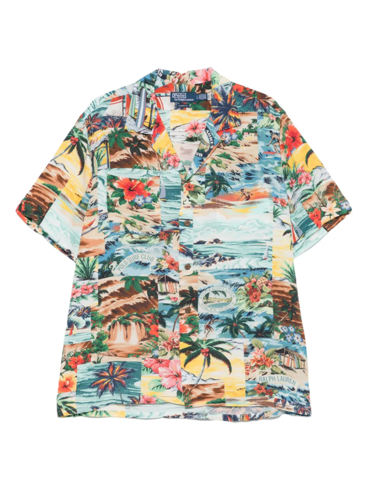 Рубашка для лагеря с принтом в стиле пэчворк Polo Ralph Lauren, синий
Рубашка для лагеря с принтом в стиле пэчворк Polo Ralph Lauren, синий