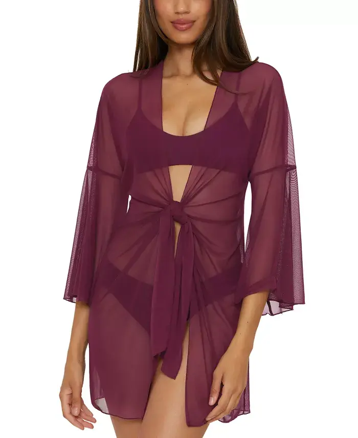 Женская туника-накидка Muse Mesh с запахом Becca, фиолетовый
Женская туника-накидка Muse Mesh с запахом Becca, фиолетовый