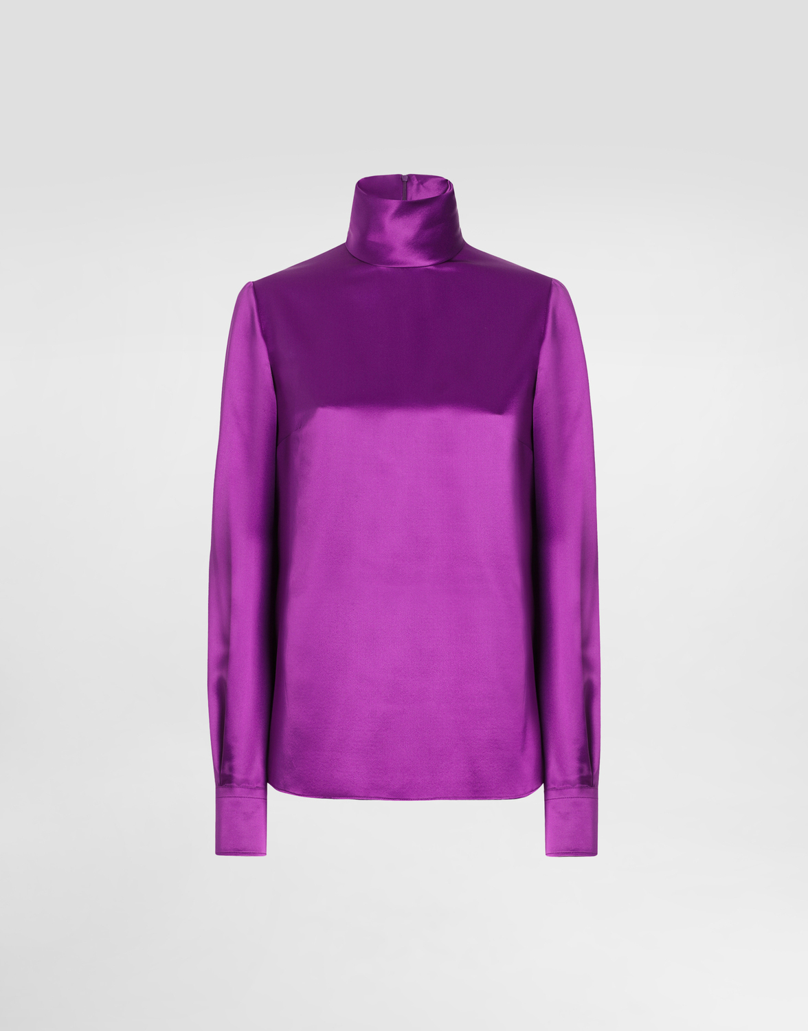 Шелковый атласный топ-«мешок» с воротником-стойкой Dolce & Gabbana, мультиколор
Шелковый атласный топ-«мешок» с воротником-стойкой Dolce & Gabbana, мультиколор