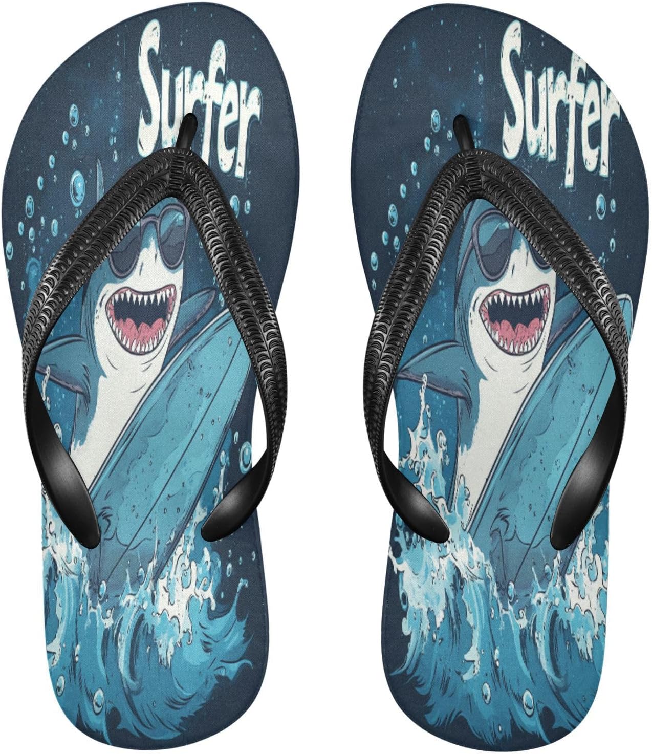 Женские сланцы для пляжа Surfing Shark, резиновые шлепанцы с противоскользящей подошвой для летнего отдыха, мужская обувь для прогулок Sinestour
Женские сланцы для пляжа Surfing Shark, резиновые шлепанцы с противоскользящей подошвой для летнего отдыха, мужская обувь для прогулок Sinestour