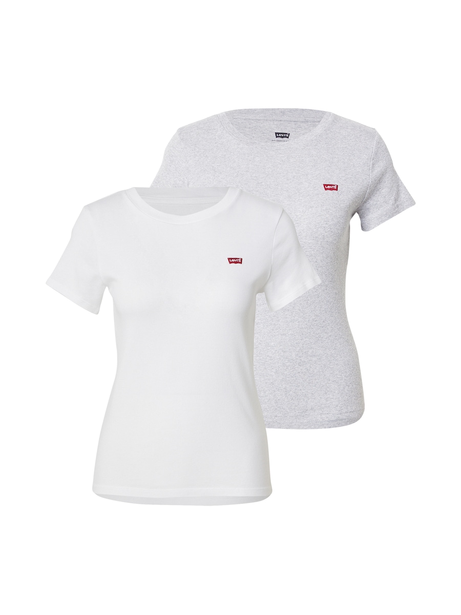 Рубашка LEVI'S Essential, серый/белый
Рубашка LEVI'S Essential, серый/белый