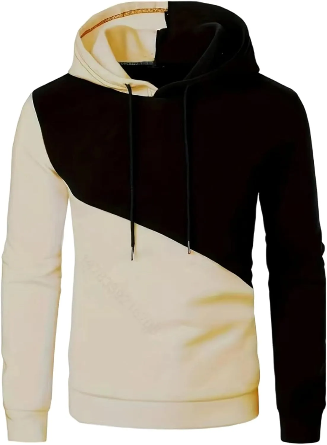 Мужской флисовый худи с карманами и цветными блоками
Мужской флисовый худи с карманами и цветными блоками