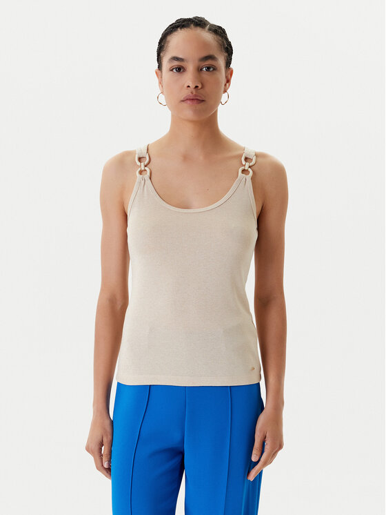 Топ slim fit 251-DIDONI Morgan, бежевый
Топ slim fit 251-DIDONI Morgan, бежевый