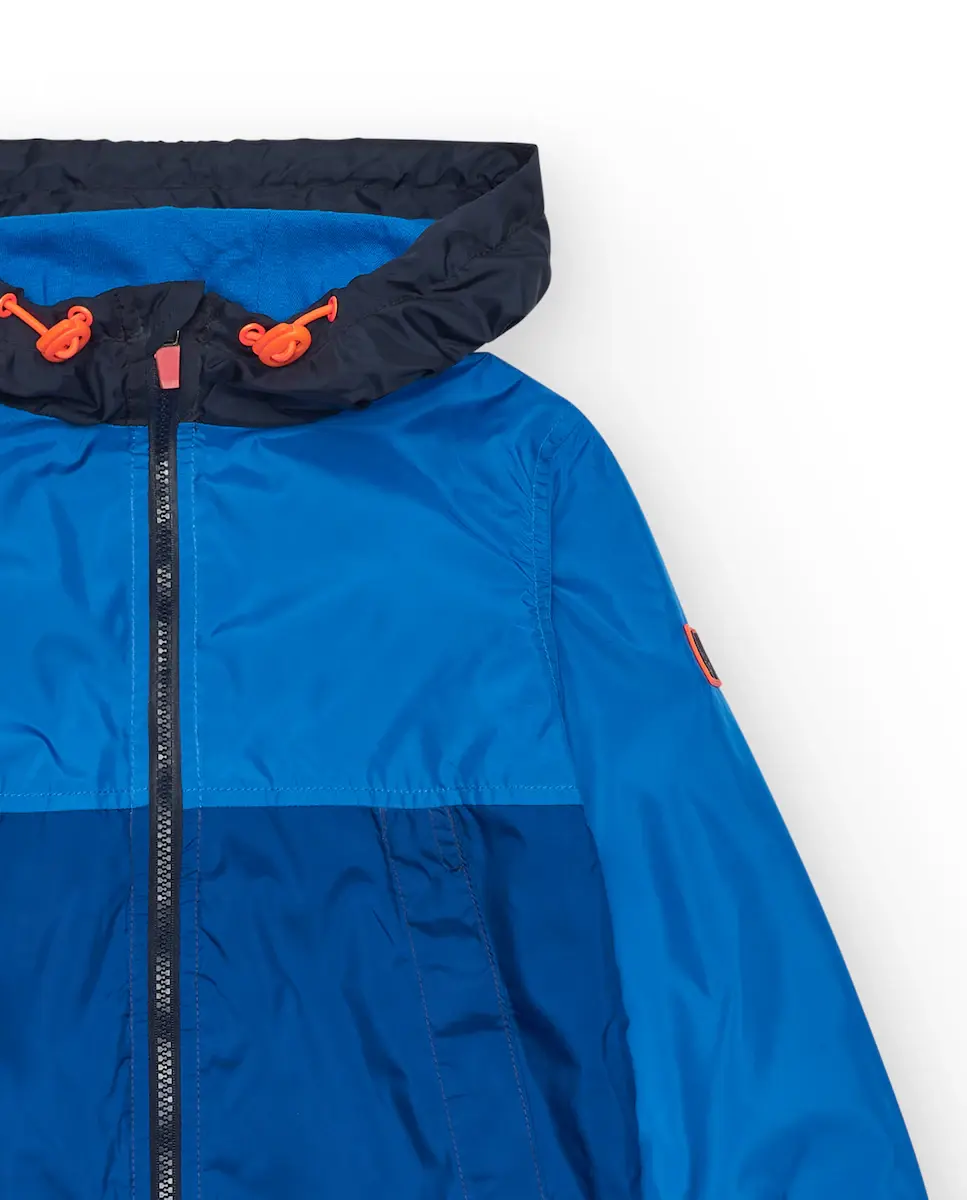 Детская куртка с капюшоном в стиле colour block и молнией Tuc tuc, синий
Детская куртка с капюшоном в стиле colour block и молнией Tuc tuc, синий
