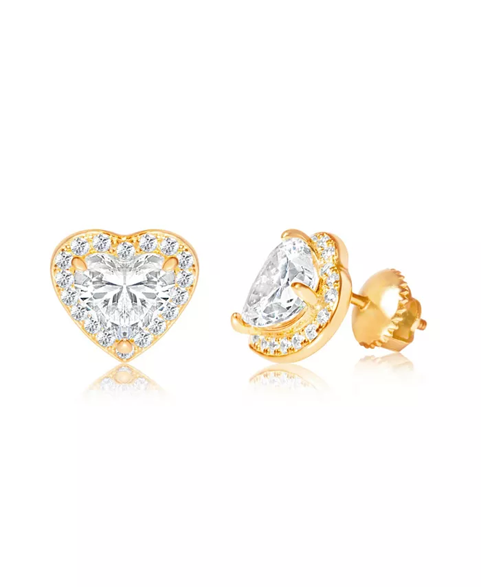 Девушка /Девушка/Сердце Белый Кристалл Желтое Золото Латунь Винтовые Серьги Chanteur
Девушка /Девушка/Сердце Белый Кристалл Желтое Золото Латунь Винтовые Серьги Chanteur