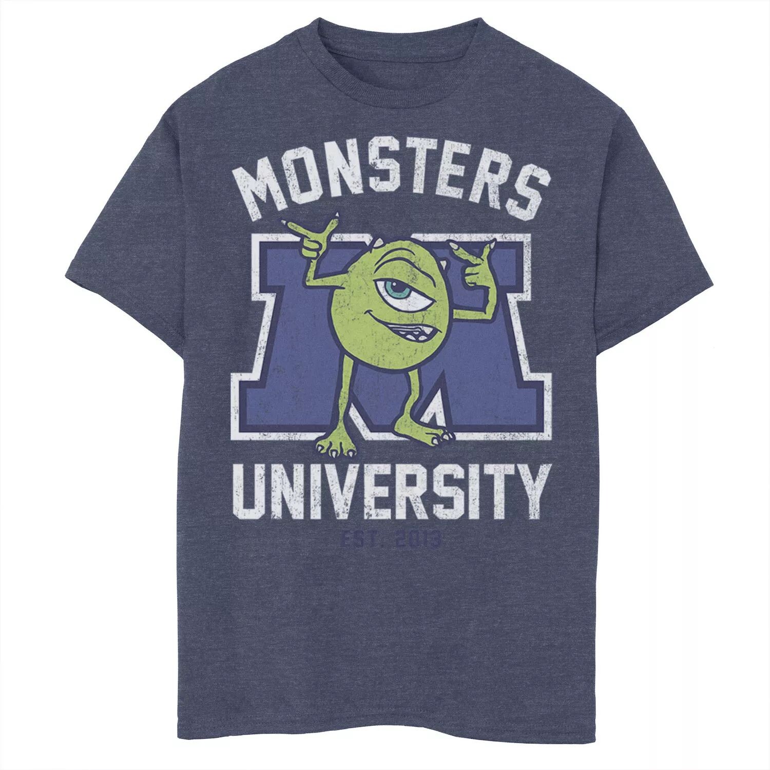 Футболка с изображением Майки для мальчиков 8–20 лет Disney/Pixar's Monsters University Disney / Pixar
Футболка с изображением Майки для мальчиков 8–20 лет Disney/Pixar's Monsters University Disney / Pixar