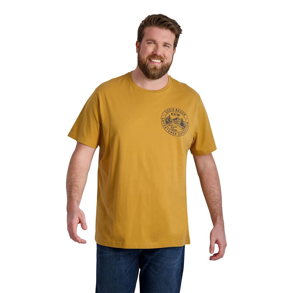 Футболка с рисунком Big & Tall Eddie Bauer, цвет Butterscotch 
Футболка с рисунком Big & Tall Eddie Bauer, цвет Butterscotch