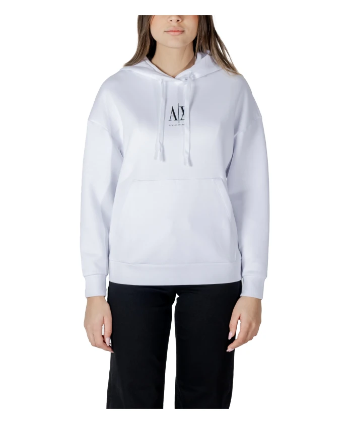 Повседневная базовая толстовка для женщин Armani Exchange, белый
Повседневная базовая толстовка для женщин Armani Exchange, белый
