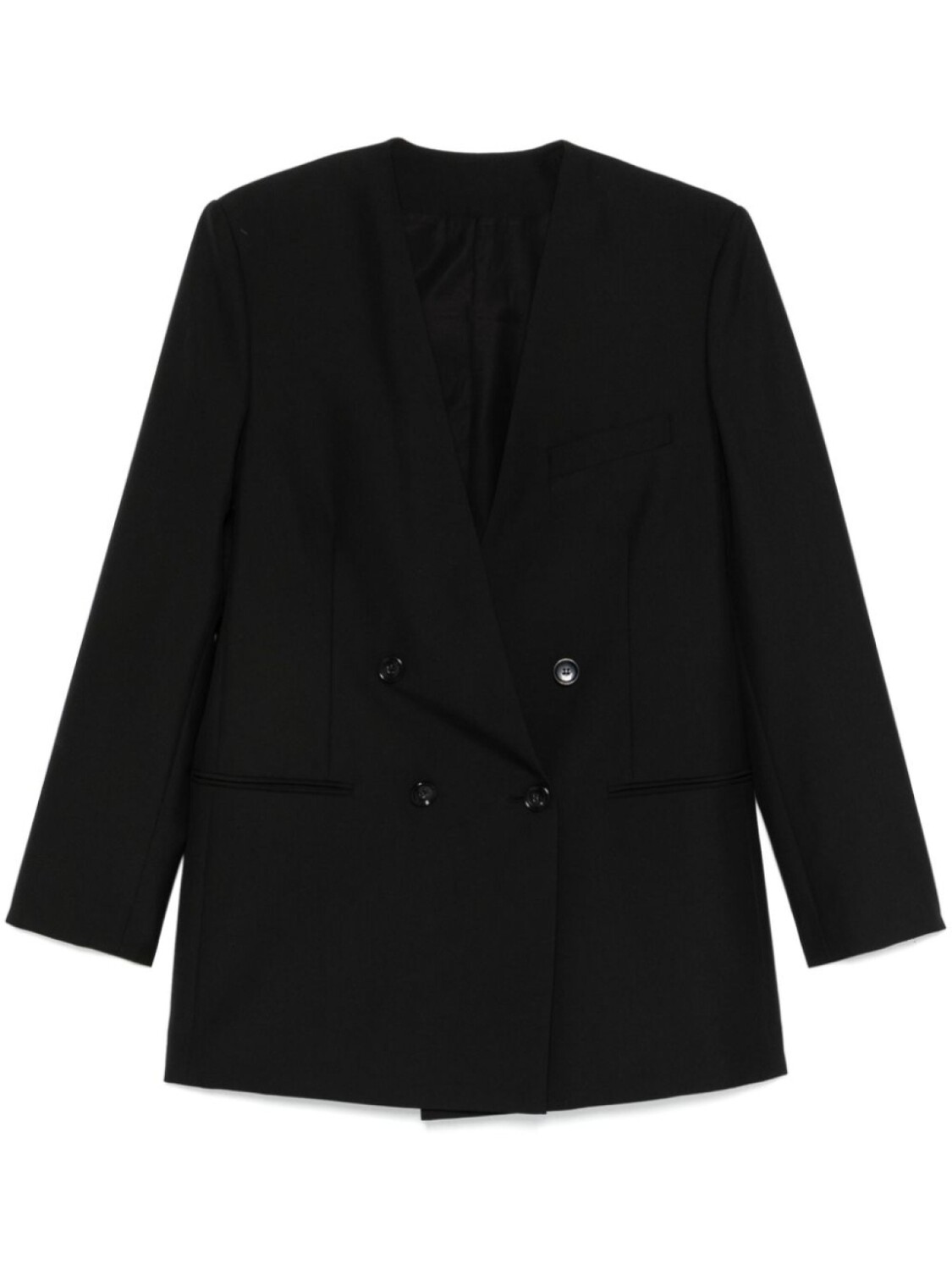 Philosophy Di Lorenzo Serafini двубортный блейзер, черный 
Philosophy Di Lorenzo Serafini двубортный блейзер, черный