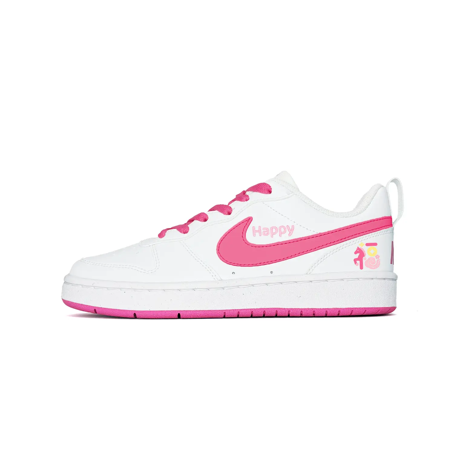 Court Borough Right Away Good Luck Кожаные нескользящие износостойкие низкие детские скейтборд-кроссовки Nike, темно розовый
Court Borough Right Away Good Luck Кожаные нескользящие износостойкие низкие детские скейтборд-кроссовки Nike, темно розовый