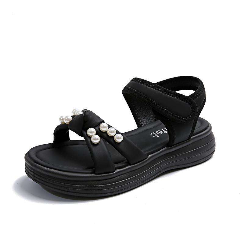 Детские сандалии с низким верхом, устойчивые к истиранию, дышащие, подростковые FIRS Kids, черный
Детские сандалии с низким верхом, устойчивые к истиранию, дышащие, подростковые FIRS Kids, черный