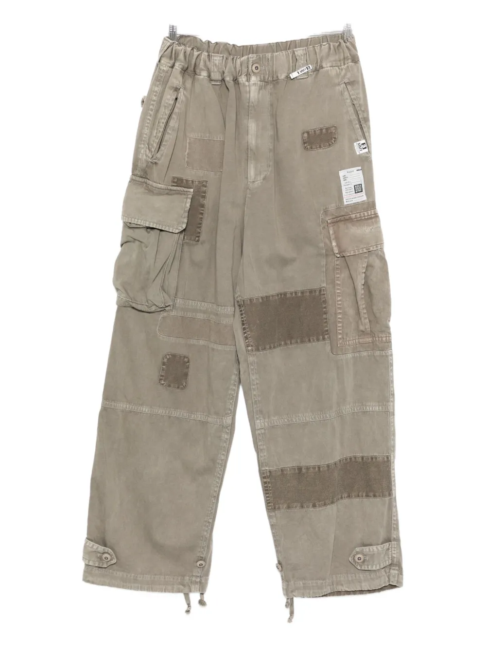 Хлопковые брюки-карго Maison Mihara Yasuhiro, серый
Хлопковые брюки-карго Maison Mihara Yasuhiro, серый