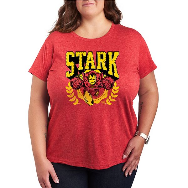 Футболка с принтом Iron Man Stark Collegiate Plus size Marvel
Футболка с принтом Iron Man Stark Collegiate Plus size Marvel