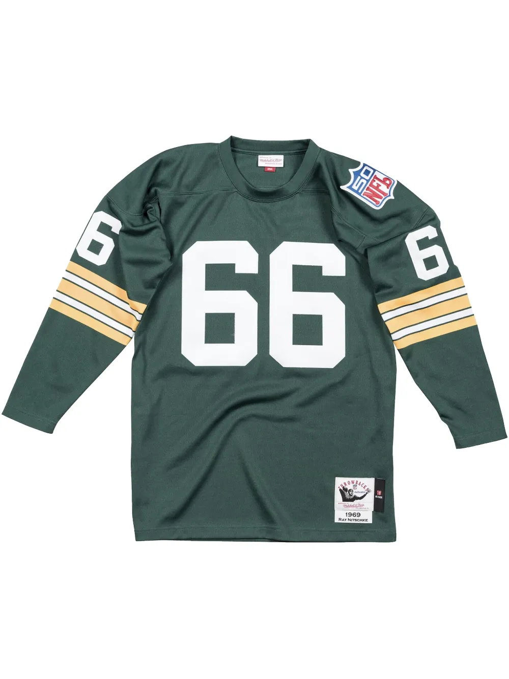Топ 1969 Ray Nitschke Green Bay Packers Authentic Mitchell & Ness, зеленый
Топ 1969 Ray Nitschke Green Bay Packers Authentic Mitchell & Ness, зеленый