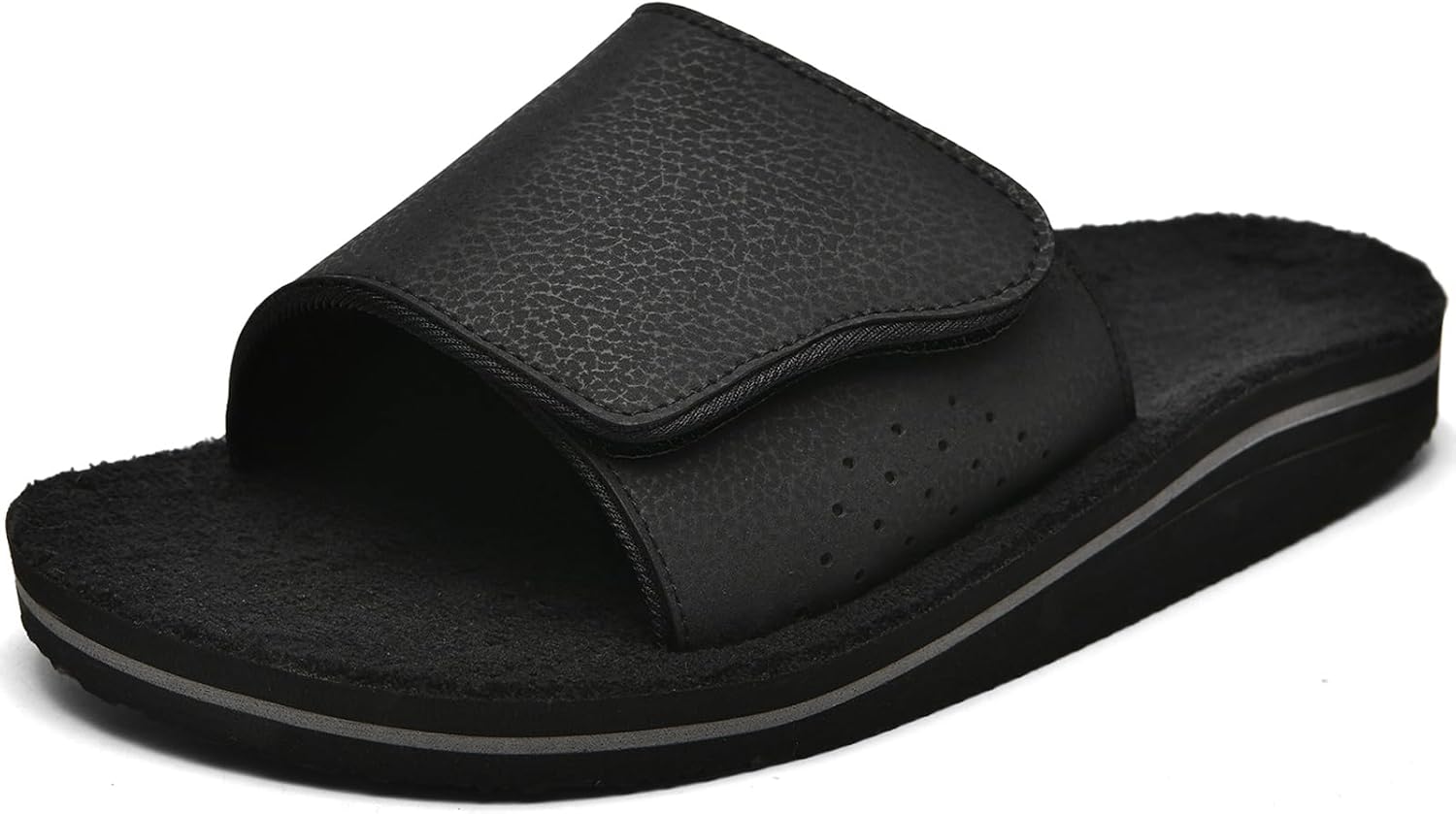 Мужские домашние тапочки proutdor с поддержкой свода стопы, для улицы и дома, с каблуочной чашкой и мягкой стелькой, черный
Мужские домашние тапочки proutdor с поддержкой свода стопы, для улицы и дома, с каблуочной чашкой и мягкой стелькой, черный