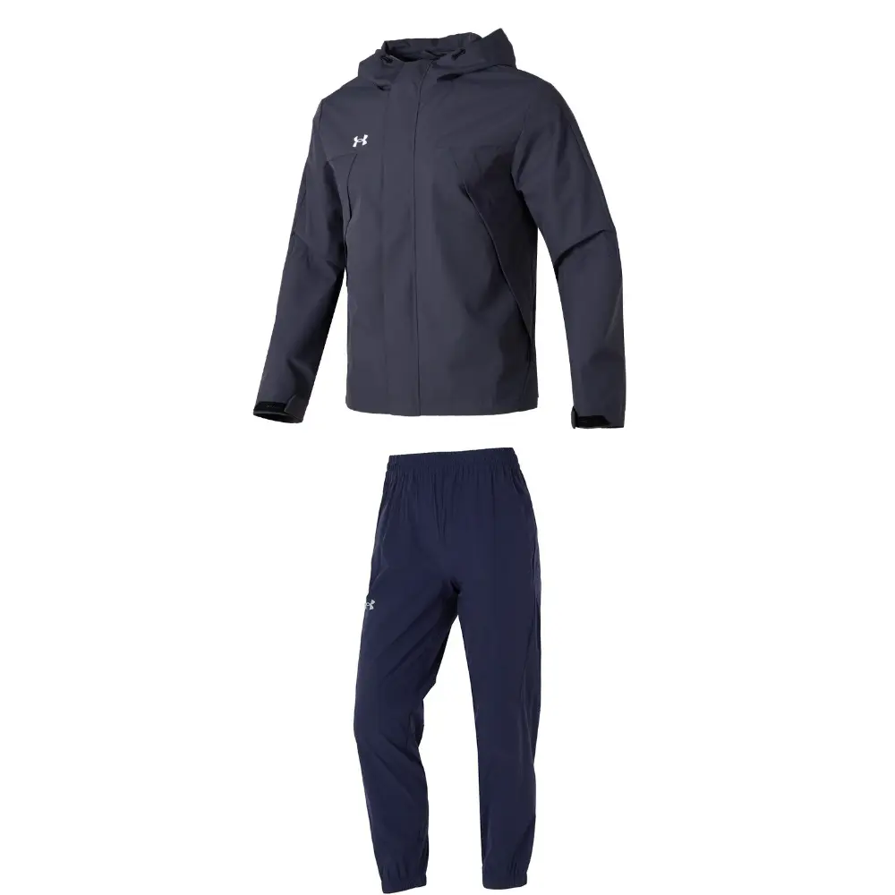 Повседневная спортивная одежда мужская Under Armour, Комплект (Черно-серый топ + Синие брюки)
Повседневная спортивная одежда мужская Under Armour, Комплект (Черно-серый топ + Синие брюки)