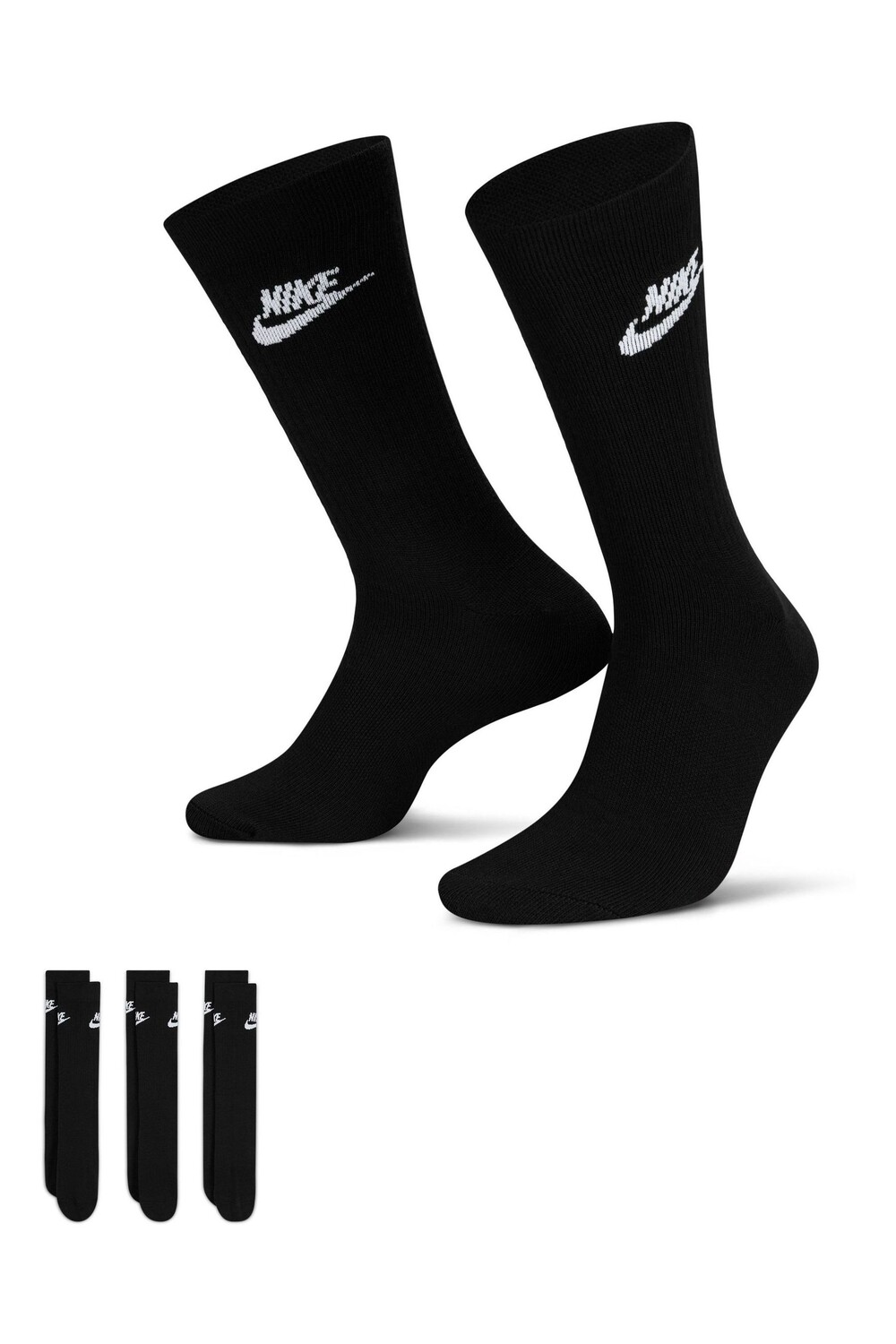 Набор из 3 пар носков Everyday Essential Nike, черный
Набор из 3 пар носков Everyday Essential Nike, черный