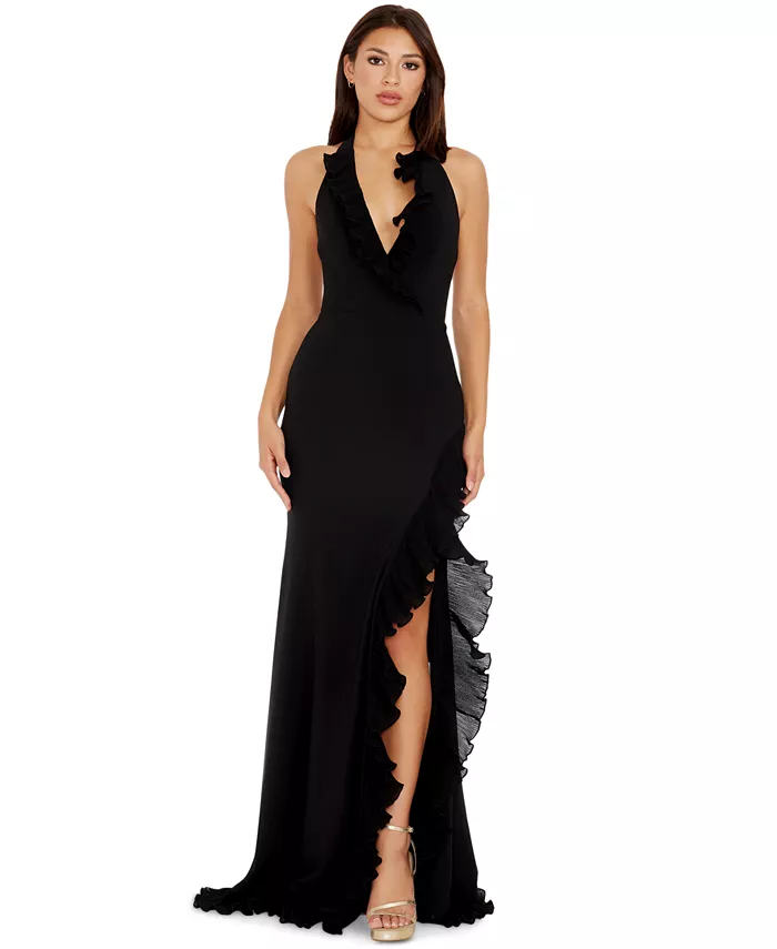 Женское платье Kathleen с рюшами Dress the Population, черный
Женское платье Kathleen с рюшами Dress the Population, черный