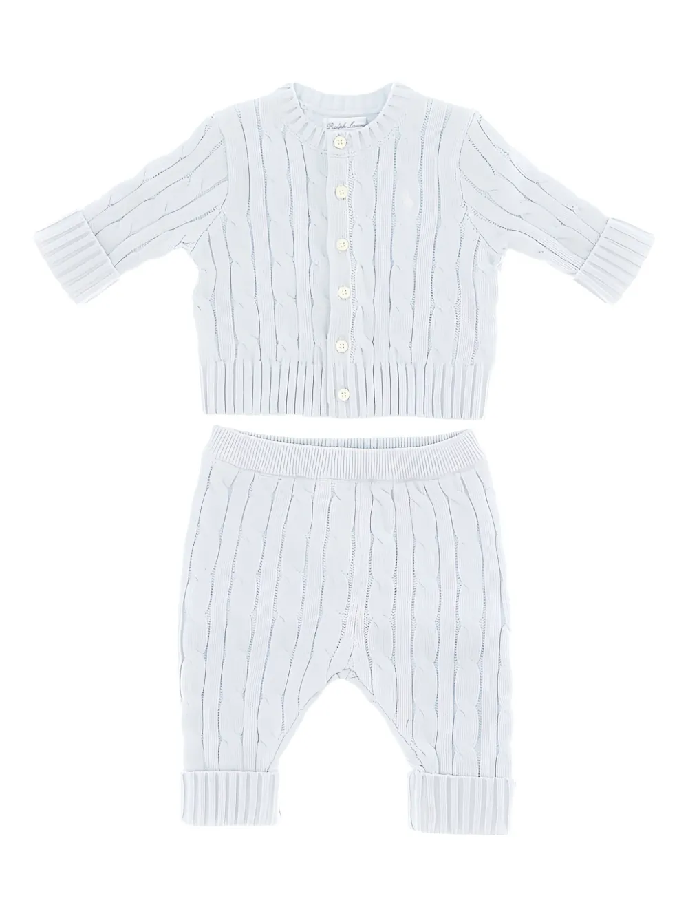 Вязание косами (комплект из двух штук) POLO RALPH LAUREN KIDS, синий 
Вязание косами (комплект из двух штук) POLO RALPH LAUREN KIDS, синий