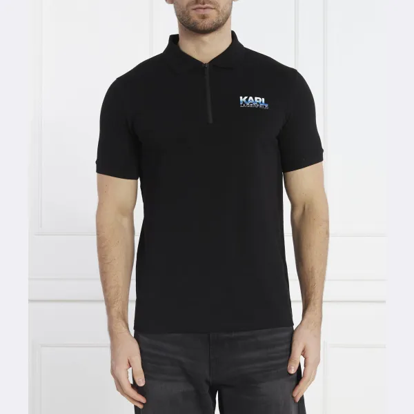 Рубашка поло стандартного кроя Karl Lagerfeld, черный
Рубашка поло стандартного кроя Karl Lagerfeld, черный