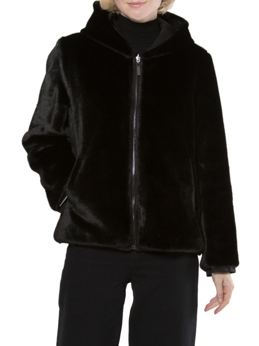 Двусторонняя куртка из искусственного меха BELLE FARE, черный
Двусторонняя куртка из искусственного меха BELLE FARE, черный