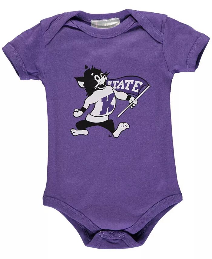 Боди для мальчиков и девочек с большим логотипом Kansas State Wildcats Purple Two Feet Ahead
Боди для мальчиков и девочек с большим логотипом Kansas State Wildcats Purple Two Feet Ahead