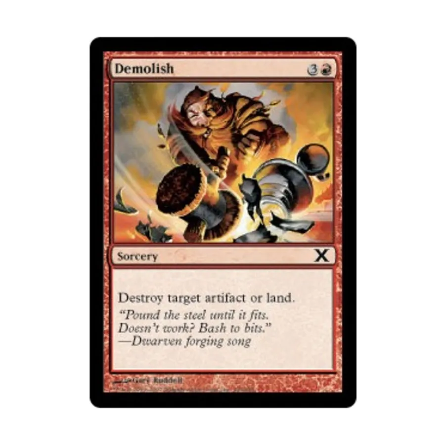 CCG Снести (С) (Фольга), MTG - 10th Edition
CCG Снести (С) (Фольга), MTG - 10th Edition