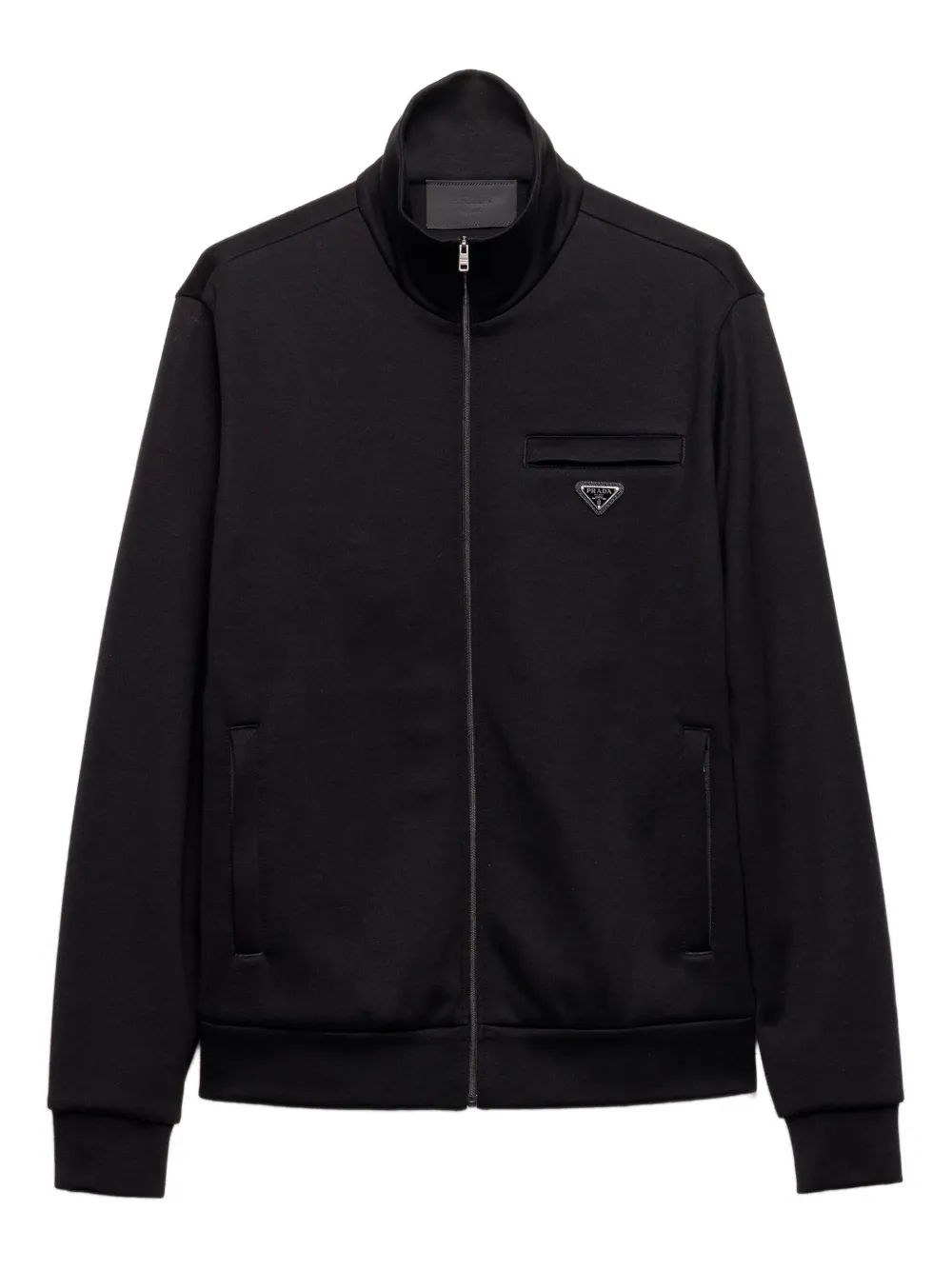 Куртка на молнии с логотипом Prada, черный
Куртка на молнии с логотипом Prada, черный