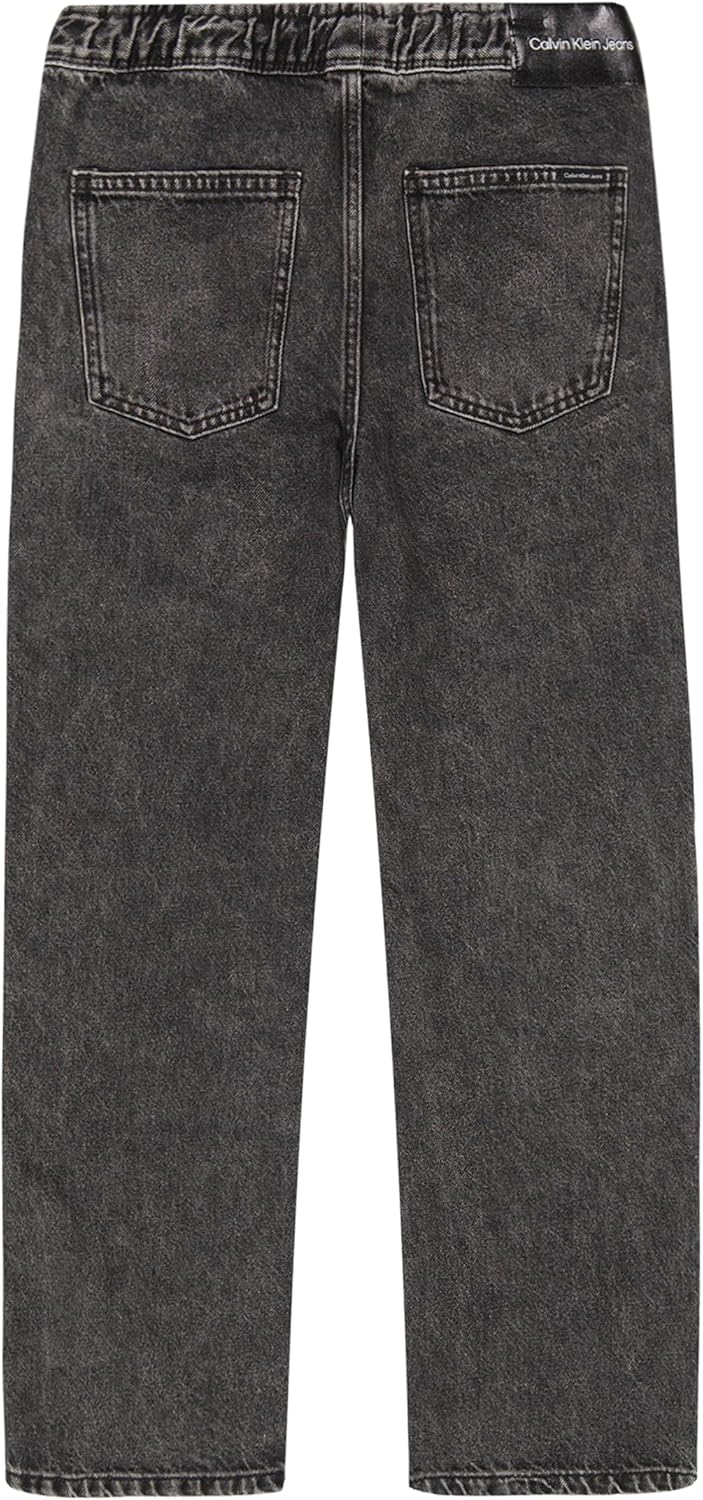 Джинсы Calvin Klein Boys из эластичного денима с четырьмя карманами и завязкой на шнурке, Charcoal Acid
Джинсы Calvin Klein Boys из эластичного денима с четырьмя карманами и завязкой на шнурке, Charcoal Acid
